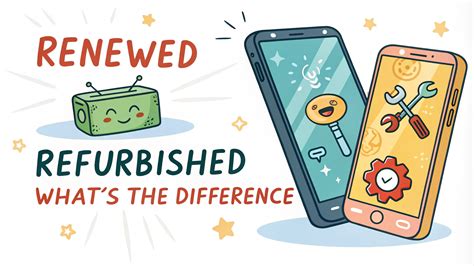Renewed Vs Refurbished – What Are The Differences .